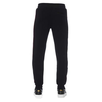 Trussardi Black Cotton Men's Sports Pant