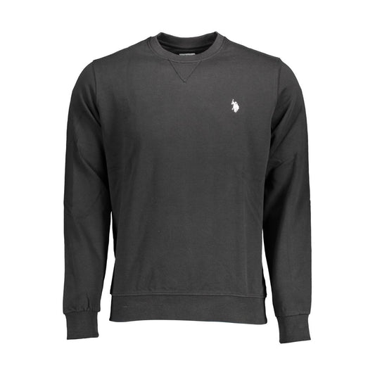 U.S. POLO ASSN. Black Cotton Sweater