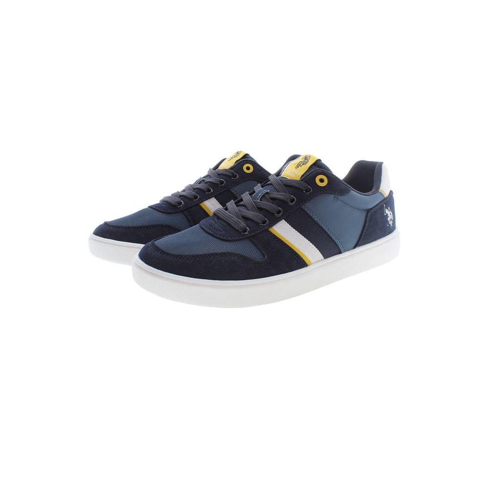 U.S. POLO ASSN. Blue Polyester Men Sneakers