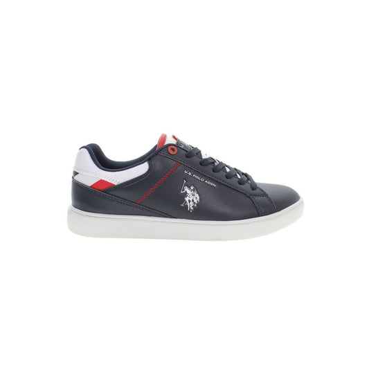 U.S. POLO ASSN. Blue Polyester Sneakers
