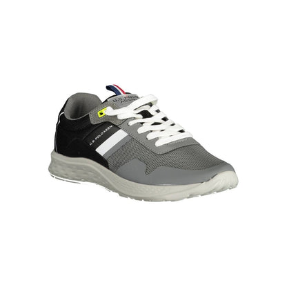 U.S. POLO ASSN. Gray Polyester Sneakers