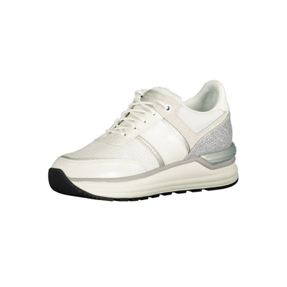 U.S. POLO ASSN. White Polyester Sneakers