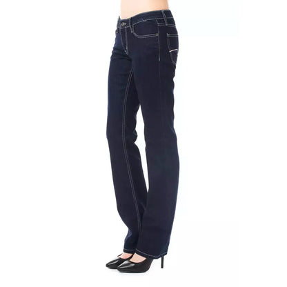 Ungaro Fever Blue Cotton Women's Jeans