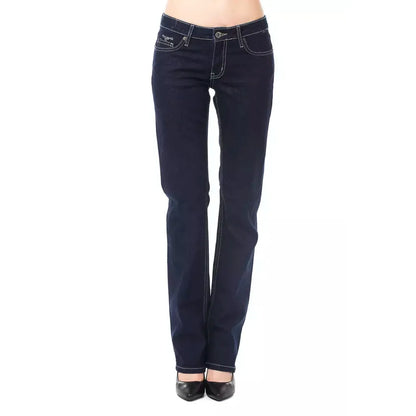 Ungaro Fever Blue Cotton Women's Jeans