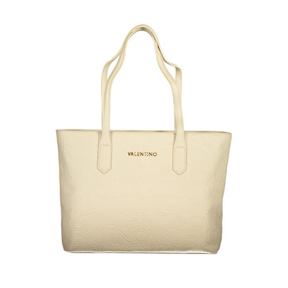 Valentino Bags Beige Polyethylene Handbag