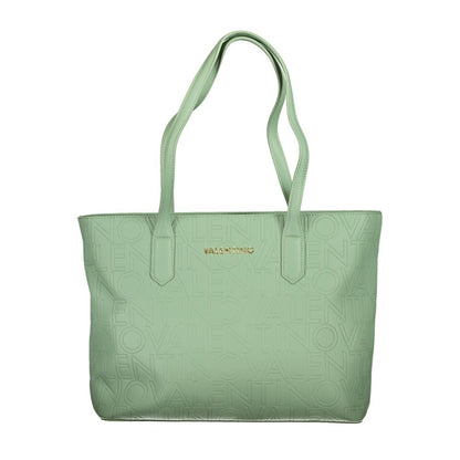 Valentino Bags Green Polyethylene Handbag