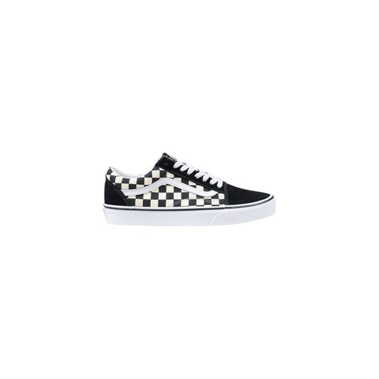 Vans Black And White Fabric Sneakers