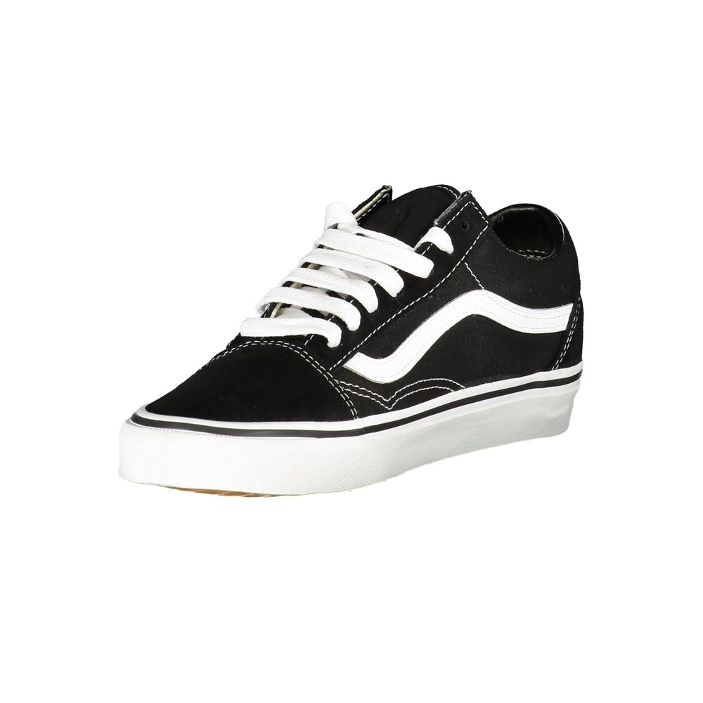 Vans Black Leather Men Sneakers
