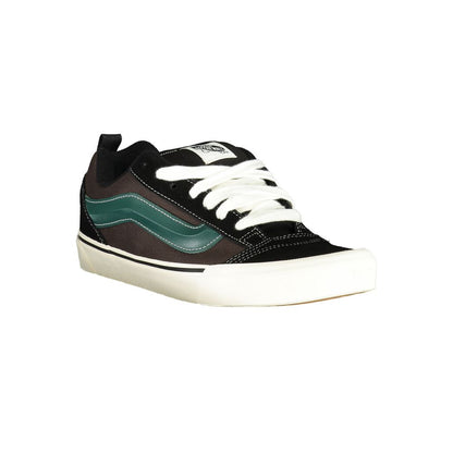 Vans Black Leather Men Sneakers