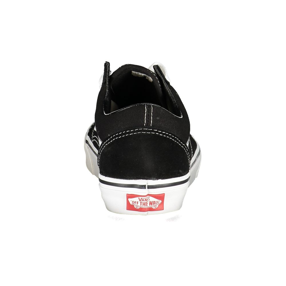Vans Black Leather Men Sneakers