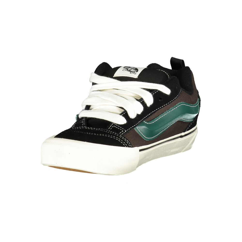 Vans Black Leather Men Sneakers
