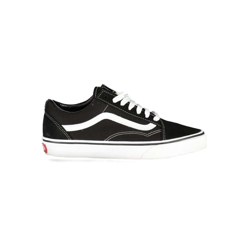Vans Black Leather Men Sneakers