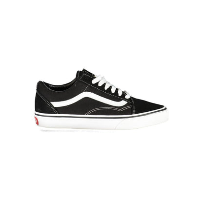 Vans Black Leather Men Sneakers