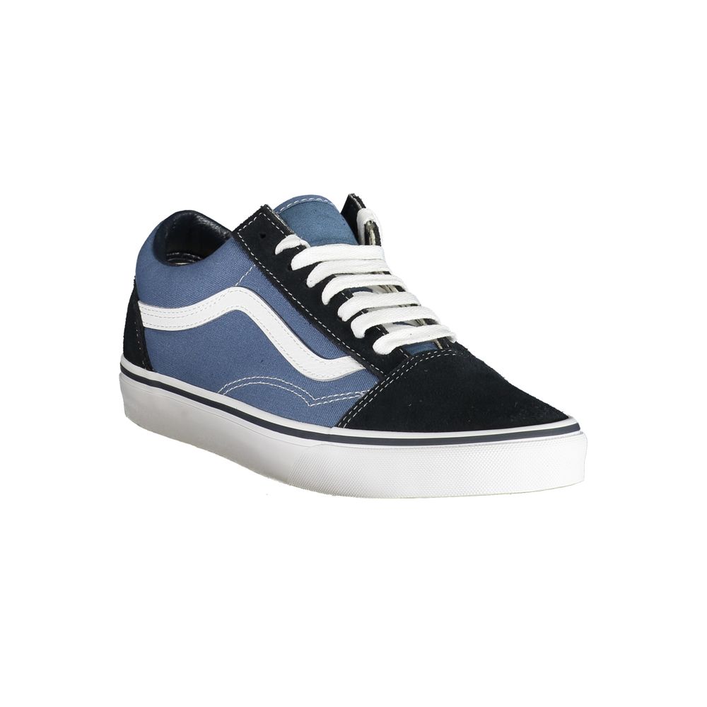 Vans Blue Leather Men Sneakers