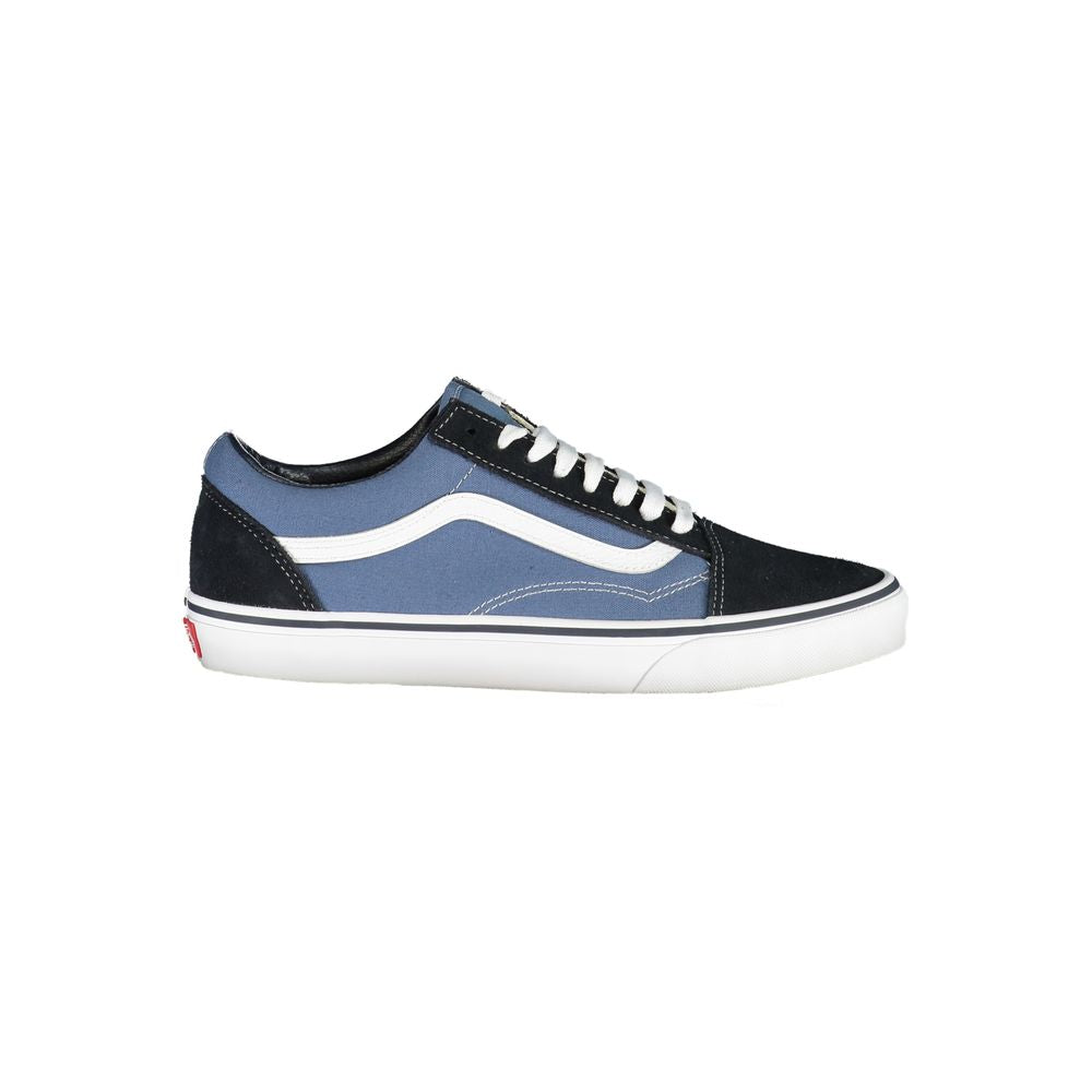 Vans Blue Leather Men Sneakers