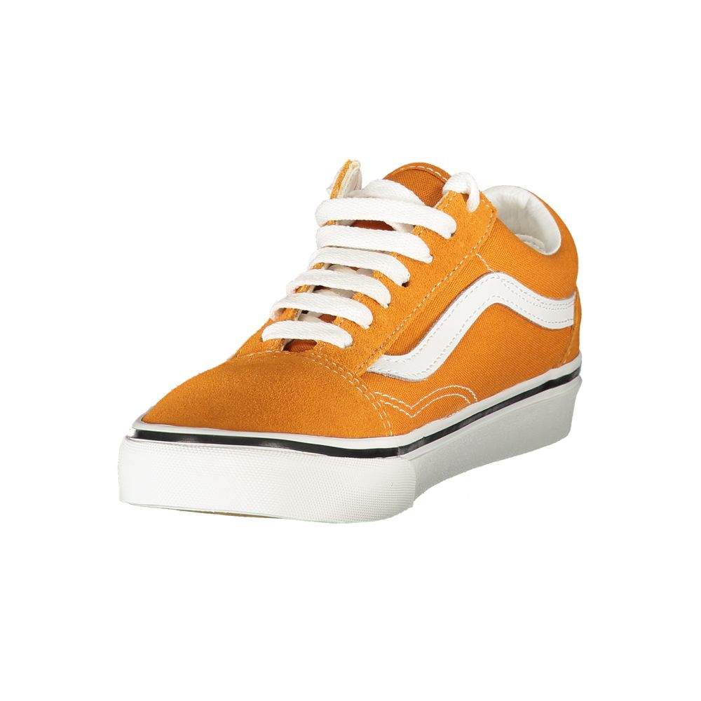Vans Orange Polyester Sneakers