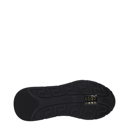 Versace Pink Leather Low Top Sneakers